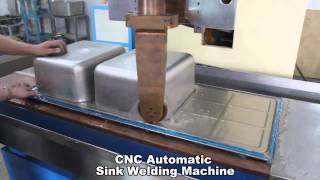kitchen sink welding machine, CNC automatic sink welding machine