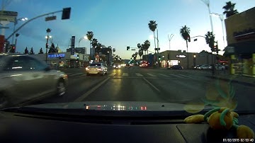 Testing Git2 camera driving by Van Nuys, California