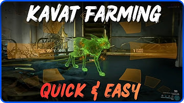 How to Farm Kavat Genetic Codes in Warframe 