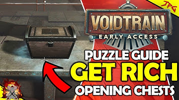 VOIDTRAIN Get Rich Completing PUZZLEs! Guide To Witch island And Chests!