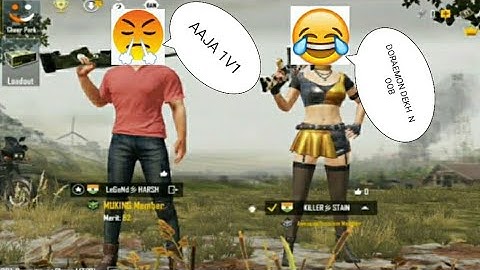 RANDOM PLAYER CALL ME NOOB AND I CHALLENGE FOR ROOM | PUBG MOBILE | HARSH GAMEZ