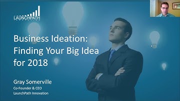 2018 04 19   Business Ideation Workshop