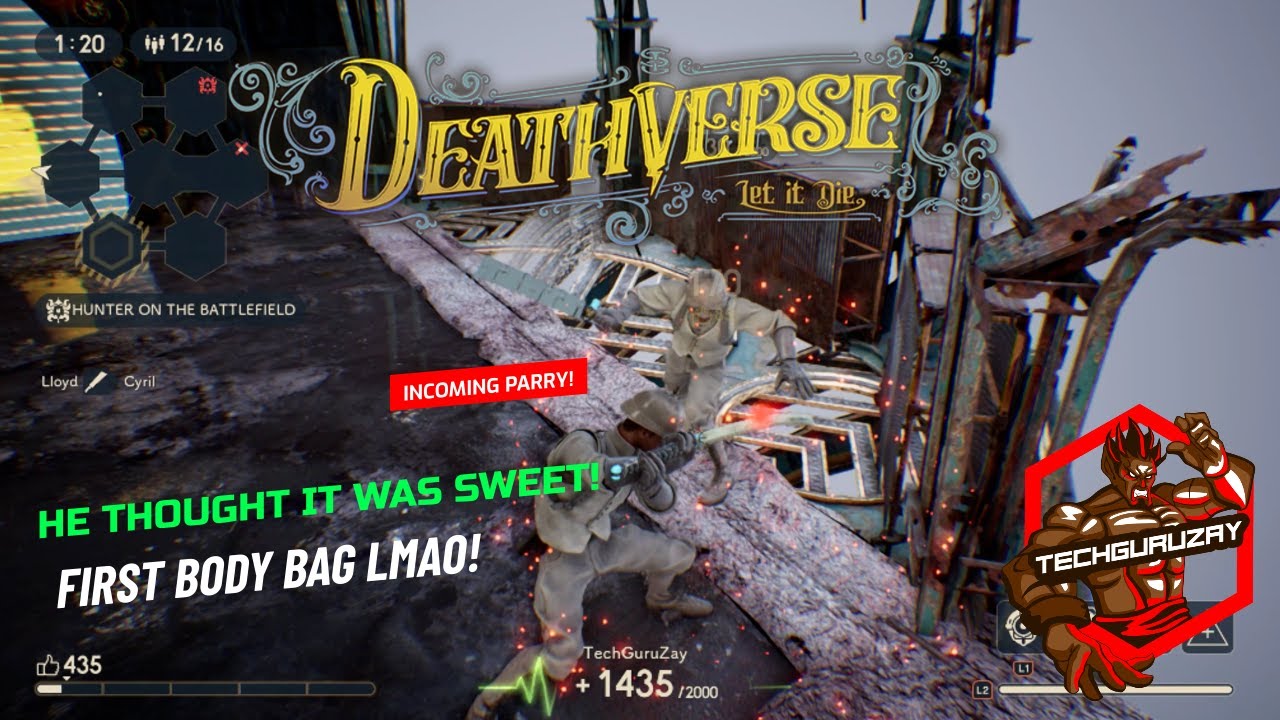 IM REALLY HIM! Deathverse: Let it die [Part 1]