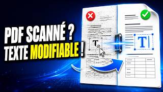 OCR PDF gratuit : transformer un PDF scanné en texte modifiable facilement