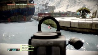 M60 Mowing! - Battlefield Bad Company 2
