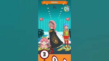 Catwalk Battle - Dress up! 🤑 Level 18 - Worker 👩‍🔧 Gameplay Walkthrough🍰 #catwalk #battle #dressup
