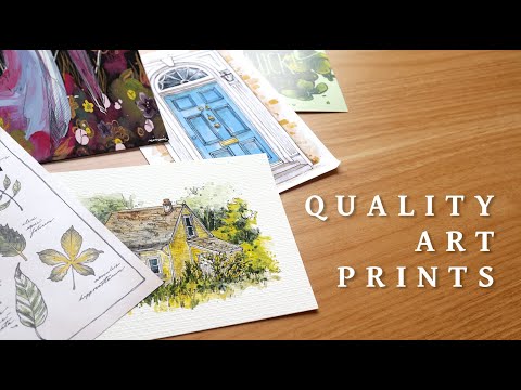 How I make Quality Art Prints at Home