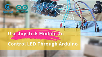 Use Joystick Module to Control LED through Arduino