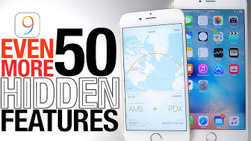 iOS 9 Hidden Features Part 3 - More Top 50 Secret & Hidden Features