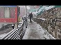 Tosh Valley | Kasol | Snowfall Walk