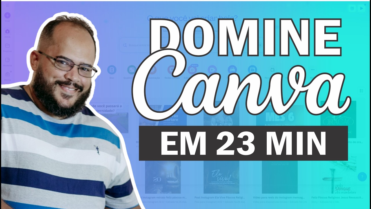 COMO USAR O CANVA | Curso de Canva para Iniciantes (Atualizado 2025 ...