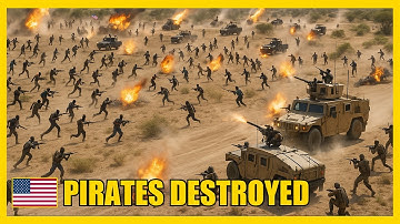 250 Somali Pirates Attack US Military Convoy at 3:27 AM — Navy Ends It in 29 Minutes