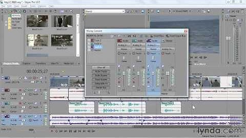Sony Vegas Pro Essential Training - 06 03 audiomix
