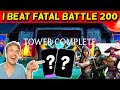 I Beat Final Battle 200 in Fatal Earthrealm Tower in MK Mobile with NO FIRE RESISTANCE! Epic Reward!