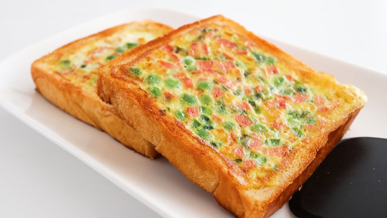 Quick breakfast ready in a few minutes! 3 simple and delicious toast recipes