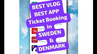 How to Book Train/Bus Ticket Online in SWEDEN & DENMARK||BEST APP #travel#trending#youtube#viral screenshot 3