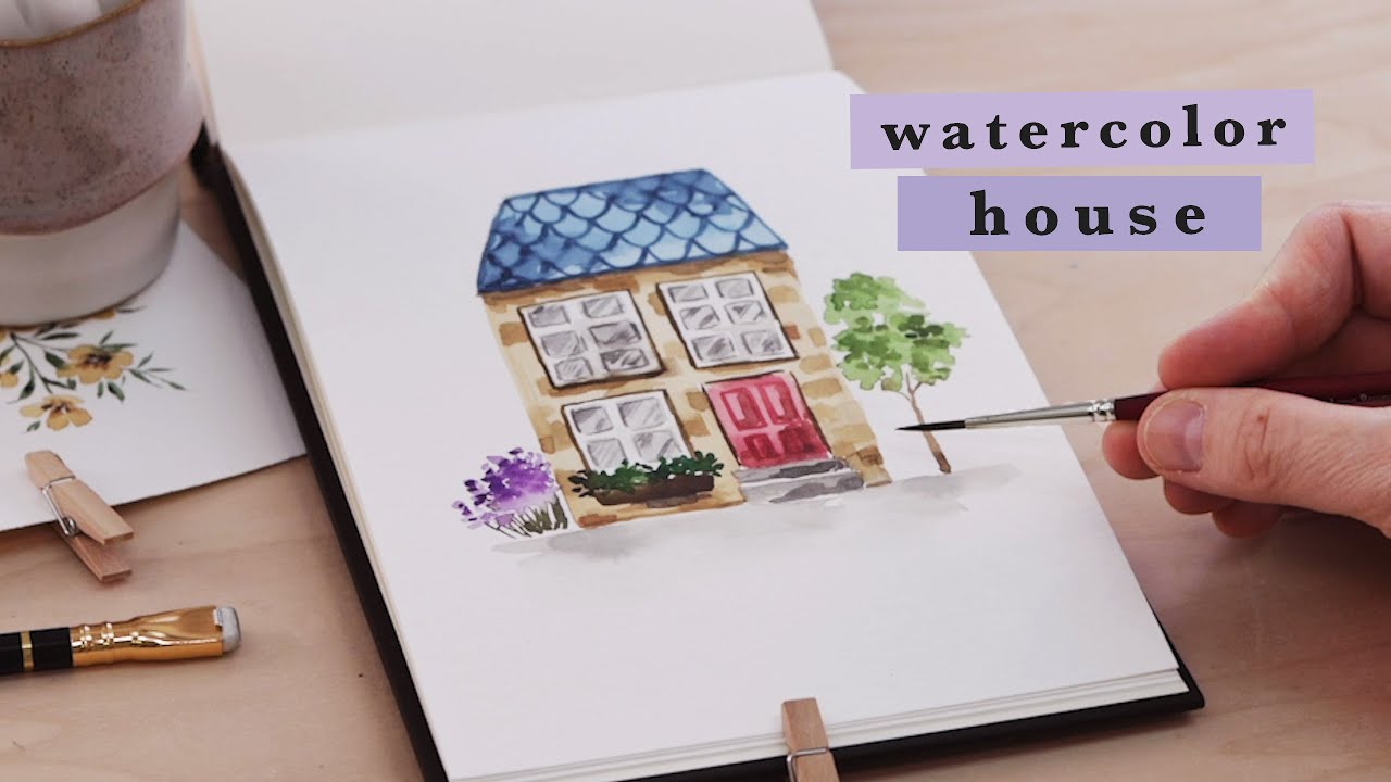 Learn with Play at Home: Watercolour Paper and Markers. Process