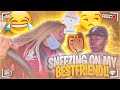 Sneezing CONTINUOUSLY on bestfriend PRANK *HE WAS PISSED LOL*