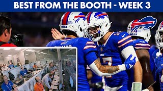 Watch The Bills Win Over The Dolphins From The Broadcast Booth! | Buffalo Bills