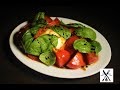 【前菜】とっても簡単で美味しいインサラータカプレーゼ！盛り付けはイタリアの食堂風？