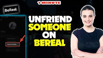How to unfriend someone on bereal 2024 (Quick & Easy)