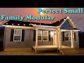 Cute sized and priced right modular home for the smaller families