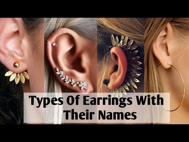 Different Types of Earrings | Finer Custom Engagement Rings