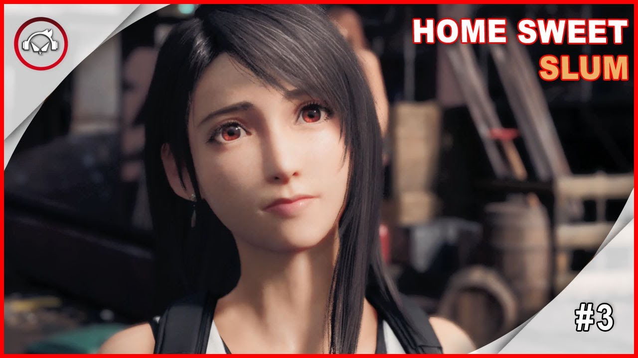 Miniatura do vídeo Final Fantasy VII Remake, Cap 3, Home Sweet Slum - Gameplay #3 PT BR
