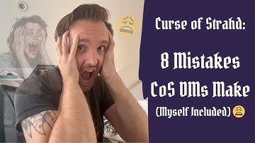 8 Mistakes DMs Make When Running Curse of Strahd (Myself Included!) - Avoid These CoS Mistakes!