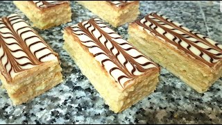 الحلقة 54 - طريقة تحضير الميلفاي سهلة جدا: Millefeuille de Pâtissier