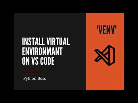 Install [Venv] Using VS Code 2022 | #pythonvirtualenv #pythoncreatevenv ...