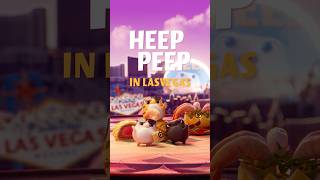 Heeppeep in Lasvegas 🐸✈️| #heeppeep #animation #funny #cartoon #comedy #cute #memes #shorts #reels
