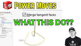 DIFFERENT RESULTS from Sweep?  What does the MERGE TANGENT FACES option control?