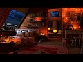 Thunderstorm with Heavy Rain Sounds for Sleep, Study and Relaxation | Cozy Cabin Ambience | 8 Hours