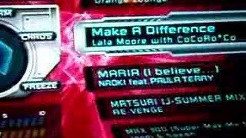 DDRSN2 NA AC - list of songs in SuperNOVA folder 2/2