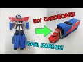 DIY CARDBOARD OPTIMUS PRIME TRANSFORMERS ROBOT INDISGUISE (DARI KARDUS BISA BERUBAH)