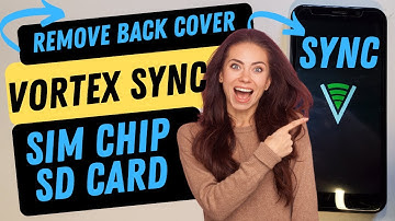 Vortex Sync How to Remove the Back Cover to Add an SD Card or Change the SIM Chip