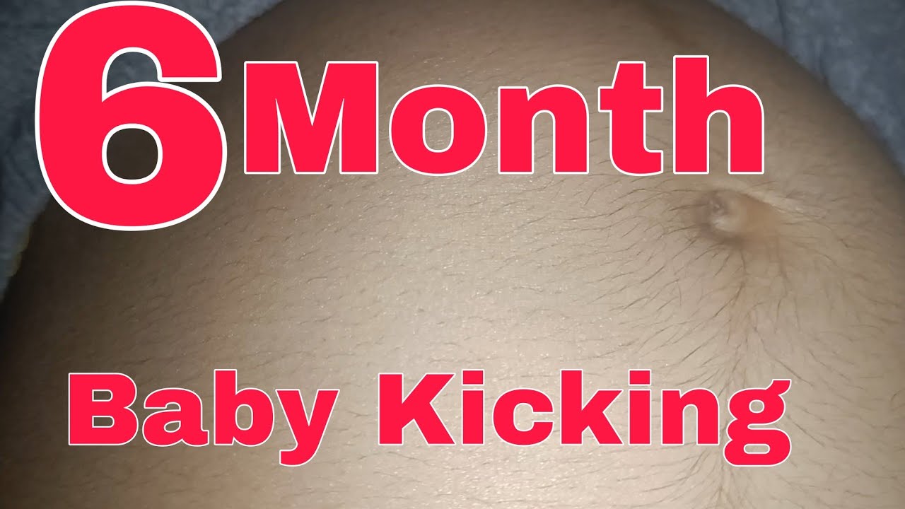 baby kicking in 6 month / 24 week pregnant baby moving/ babylove 