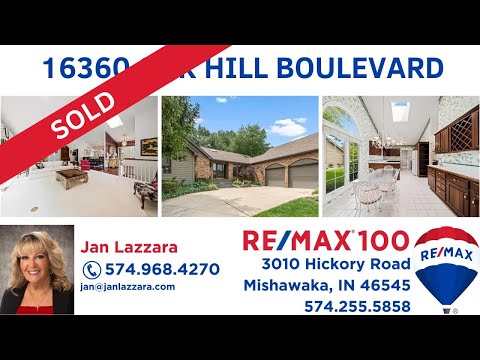 16360 Oak Hill Boulevard, Granger, IN home video tour