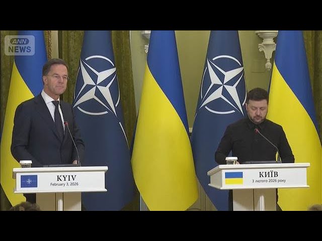 和平への真剣さを示していない」NATO事務総長キーウでロシア大規模攻撃