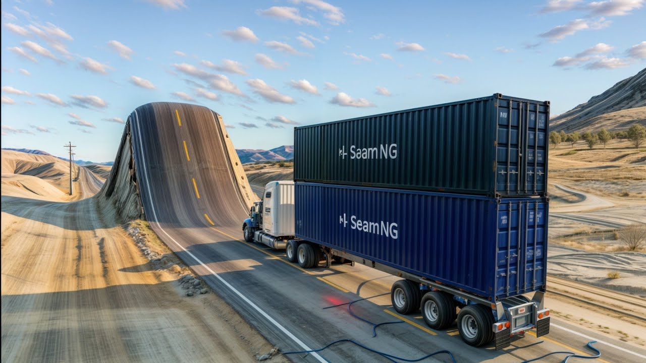 Cars vs Giant Bugle #1 - BeamNG Drive