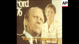 SYND 8 6 76 GERALD FORD AND RONALD REAGAN ELECTION COMMERCIALS