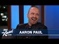 Aaron Paul on Breaking Bad Movie & Crazy Fans - YouTube
