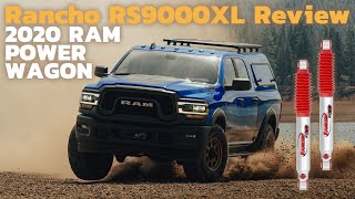 RAM Power Wagon Ride Review  Rancho RS9000XL Adjustable Shocks