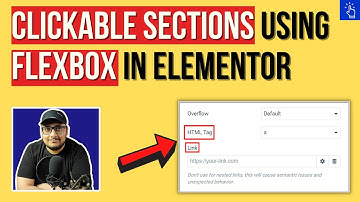 Create Clickable Sections Using Flexbox Container | Elementor 3.6 Update | Anchor Tag in Sections