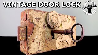 Vintage Door Lock Restoration for 2022 - How to restore a Door Lock