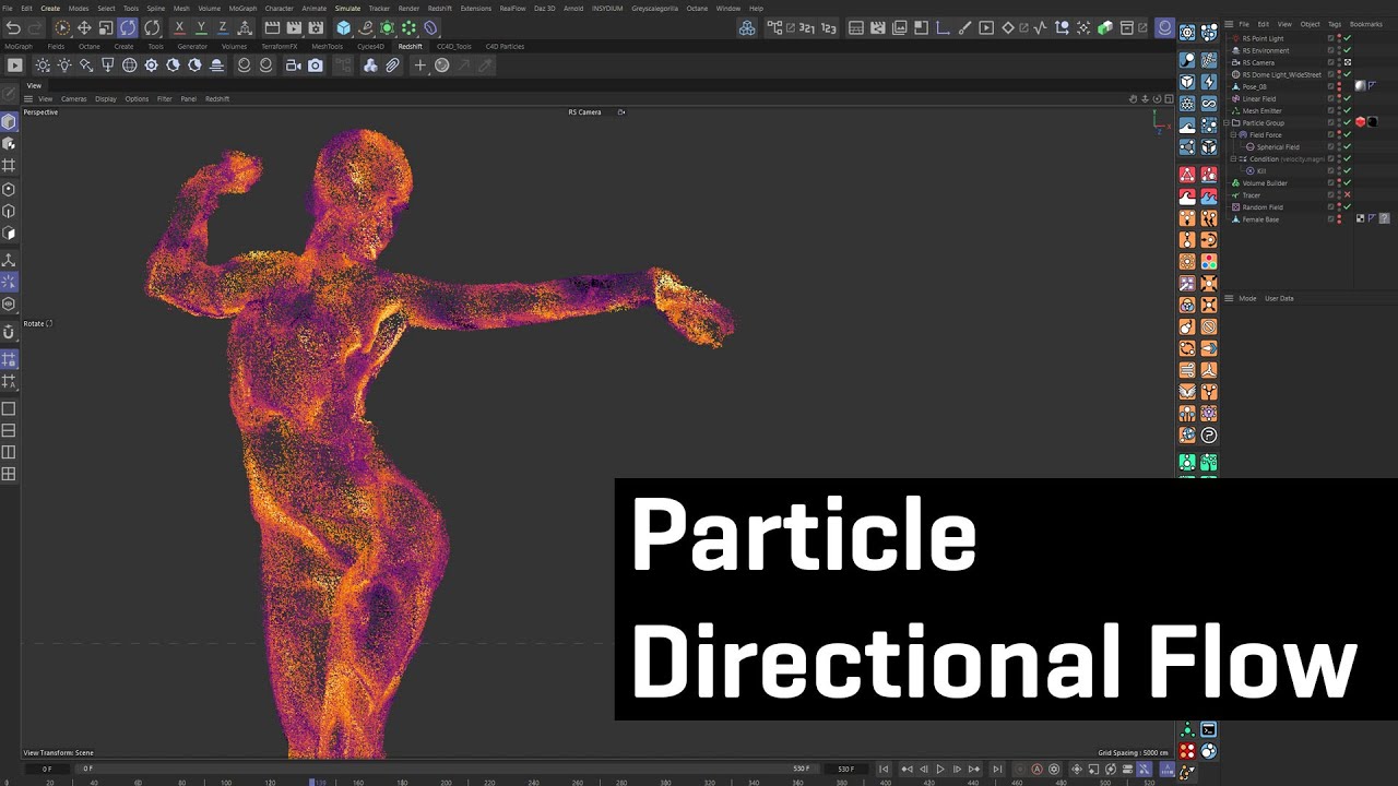 Quick Tip: Using Vectors to Flow Particles Across a Surface in A ...