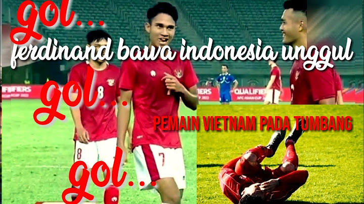 Highlight babak 1 indonesia vs vietnam|| aff boys u19 2022