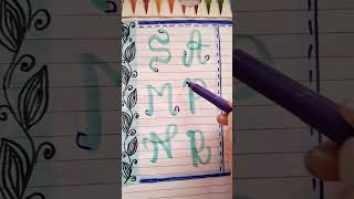 cute names first letters #trending #alphabet #youtubeshorts