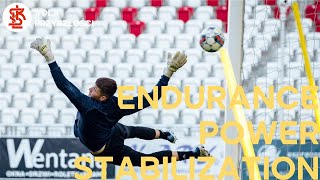 Goalkeeper / Goalkeeping training : STABILIZATION - POWER - ENDURANCE / LOW + HIGH BALL SAVE